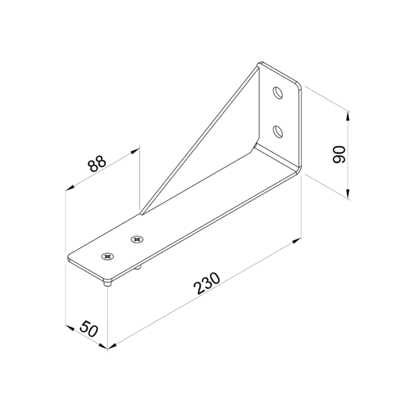 Bovenste hoek monoblock